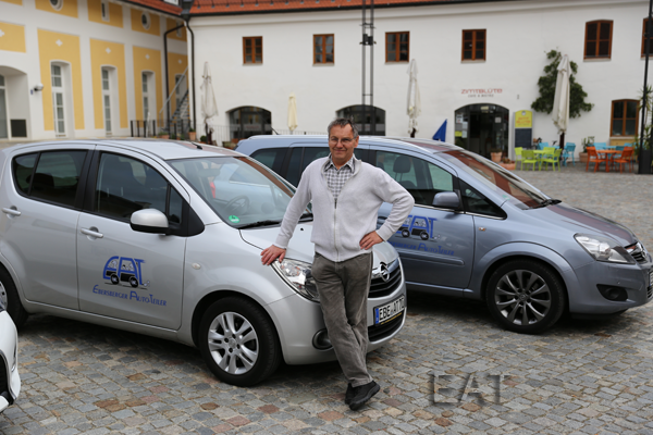 Ebersberger Autoteiler Opel Agila mit Pate